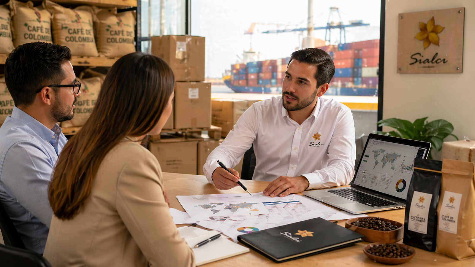 Asesoría integral para exportación de café